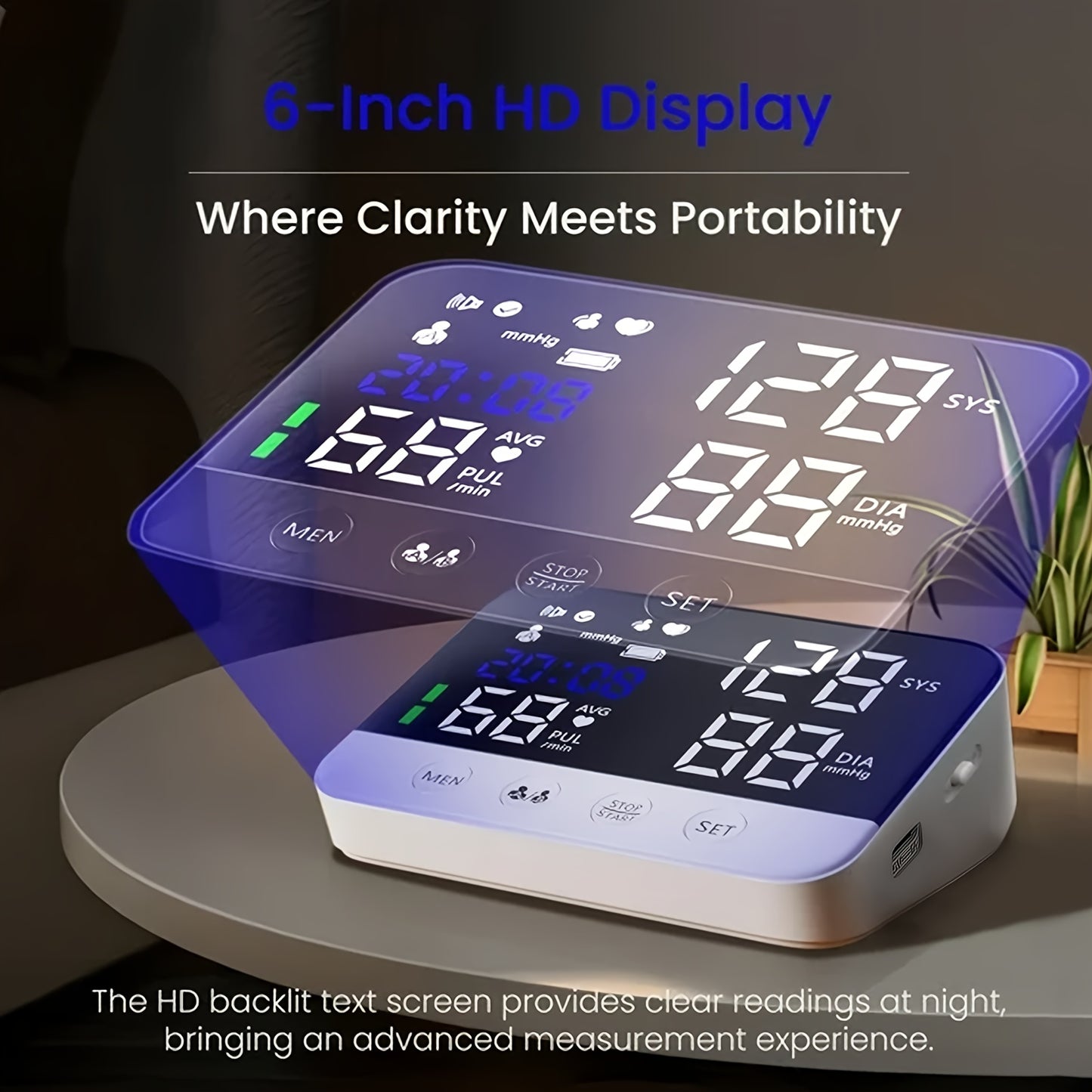 Chang Kun Digital Blood Pressure Monitor With Voice Guidance