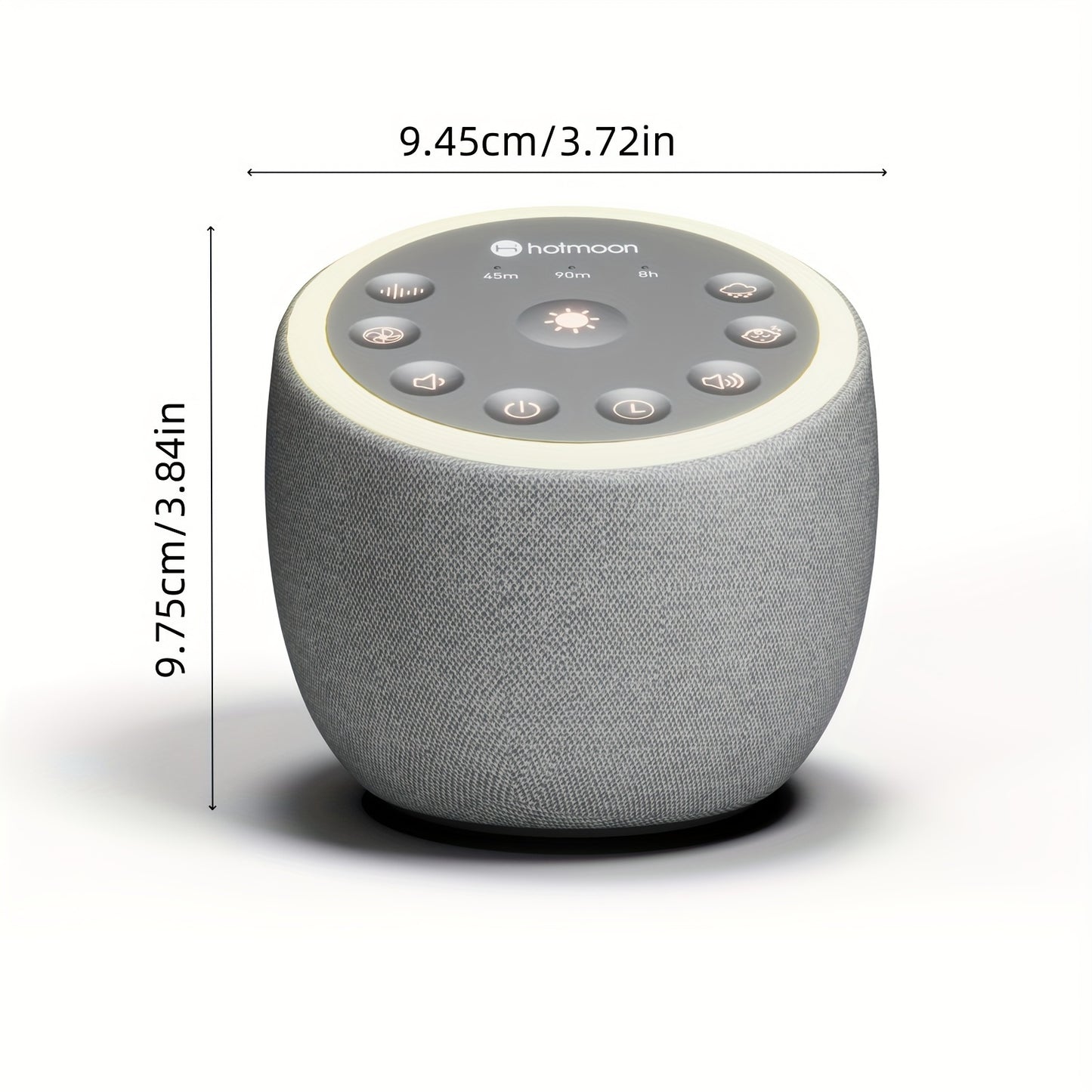 Novostella White Noise Machine With Night Light And 40 Sounds