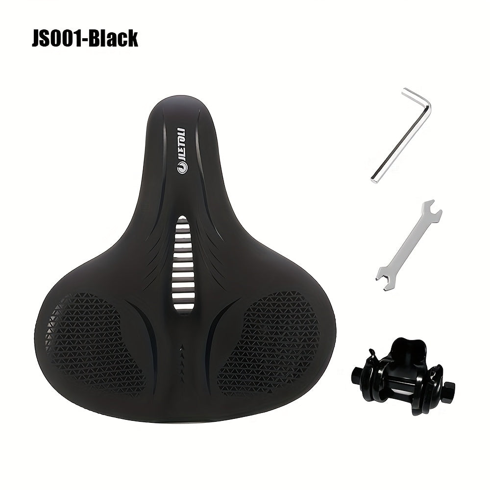 JLETOLI Bike Seat Cushion Breathable Non-Slip PU Memory Foam