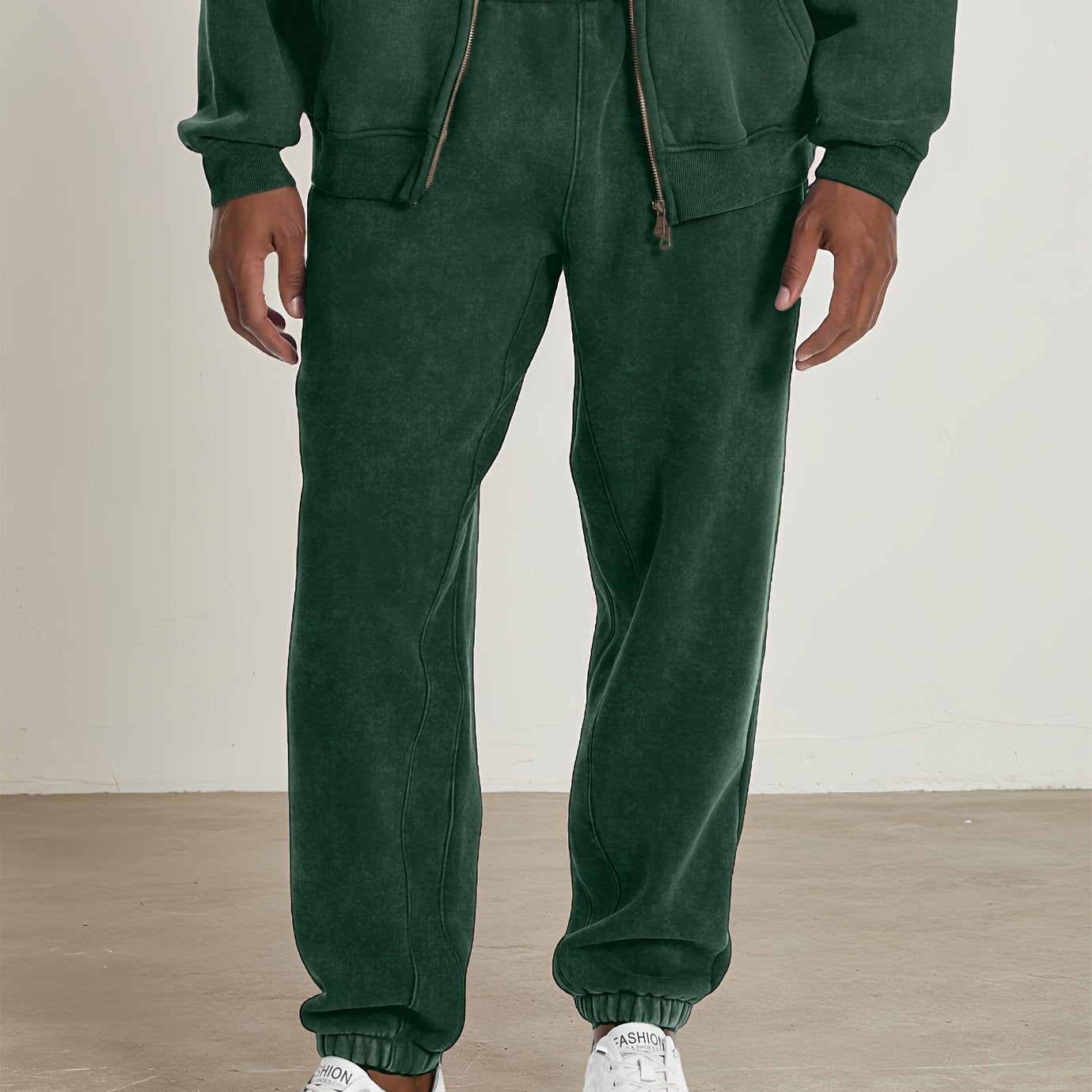 FAIABLE Sweatpants With Pockets, Cotton Blend Regular Fit
