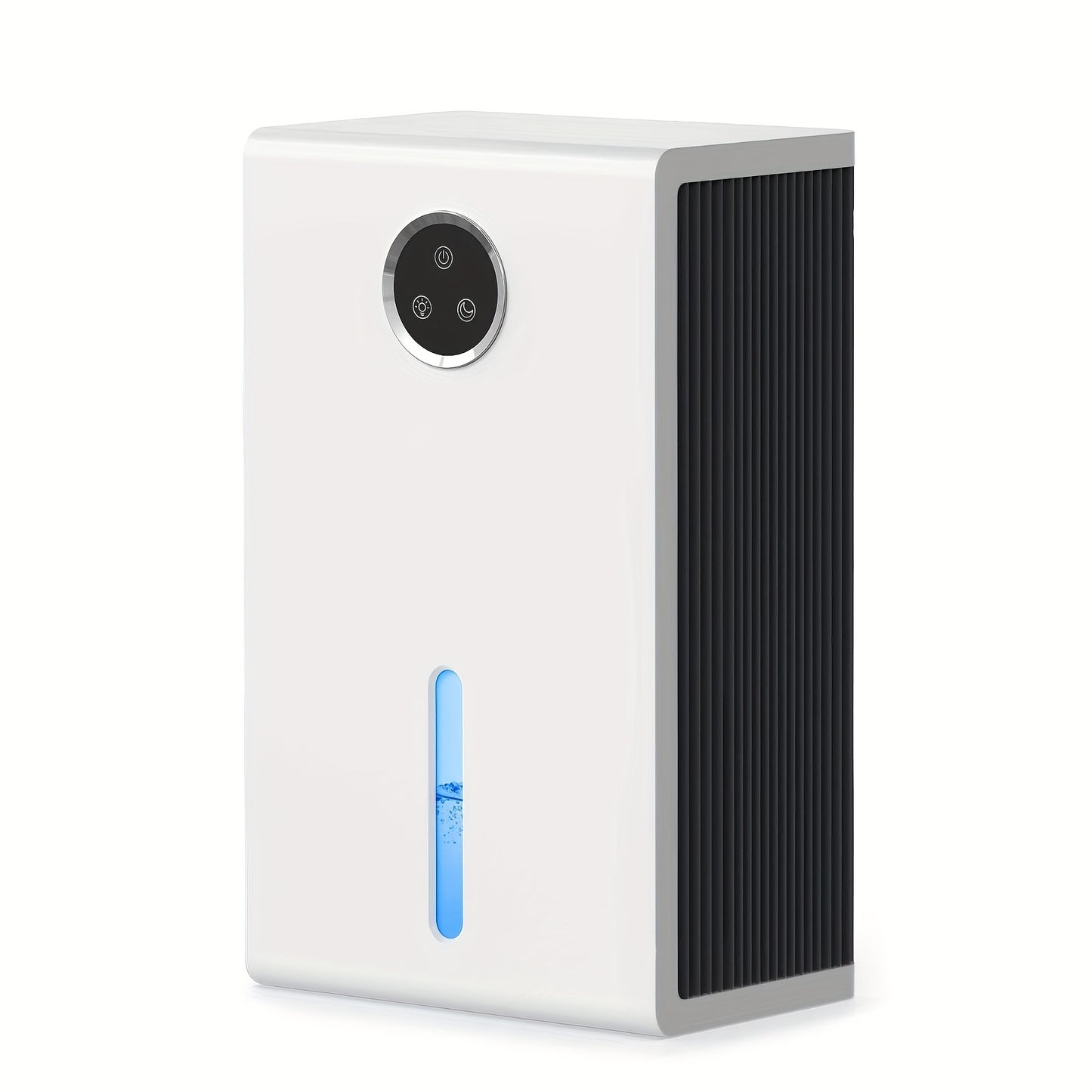 Portable Dehumidifier with an 88Oz Water Tank, Suitable for Bedrooms And Covering Up to 1000 Sq. Ft. It Operates Quietly And Efficiently Manages Moisture in Homes, Bathrooms, Basements, Rvs, And Closets. Features Include 7 LE