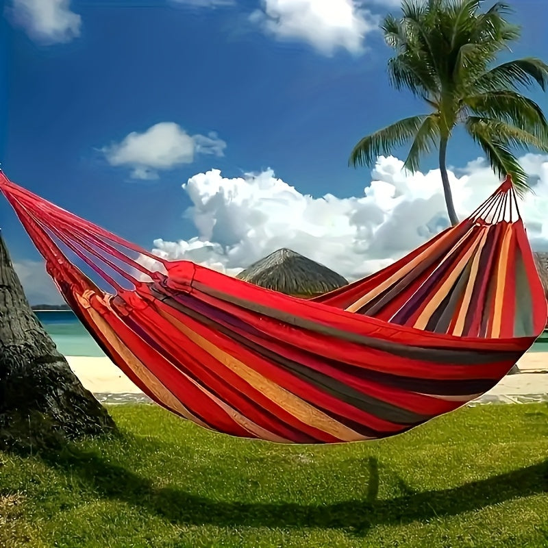 Tusheng Hammock Bohemian Canvas With Anti-Tipping Support