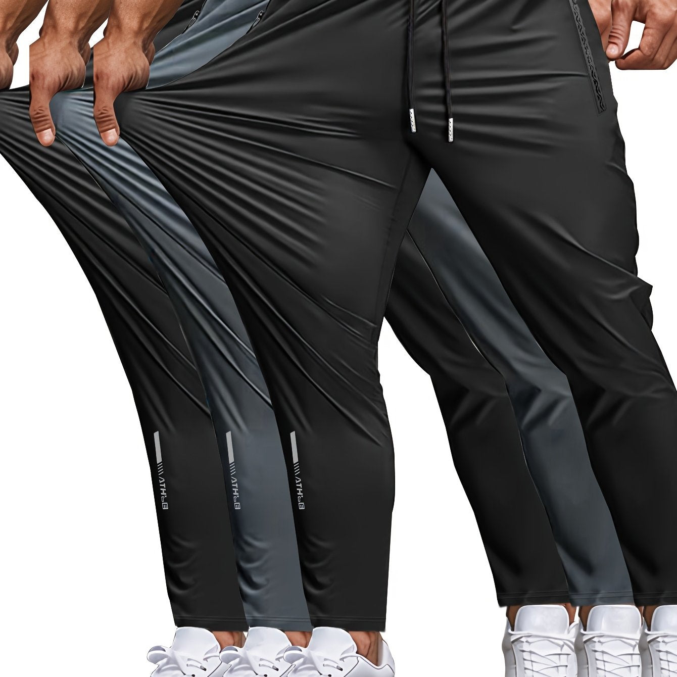 HIDKAT Men's Quick-Dry Hiking Pants, Lightweight Performance
