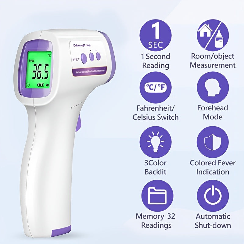 Mood Light 3-in-1 Home Health Monitor Kit: BP, Glucose, Thermometer