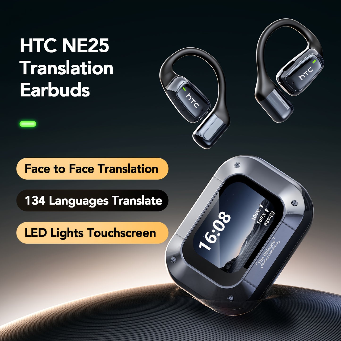 Wireless Earphones AI Translation NE25 For Travelers
