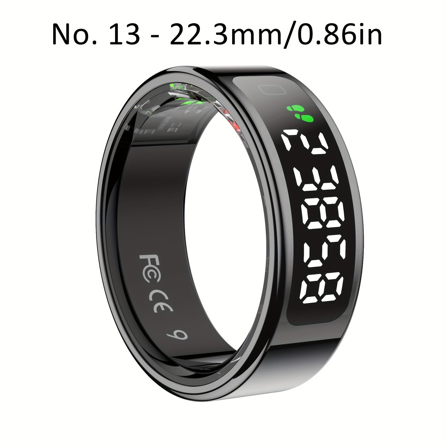 Smart Ring Water-Resistant Fitness Tracker With Sleep Analysis