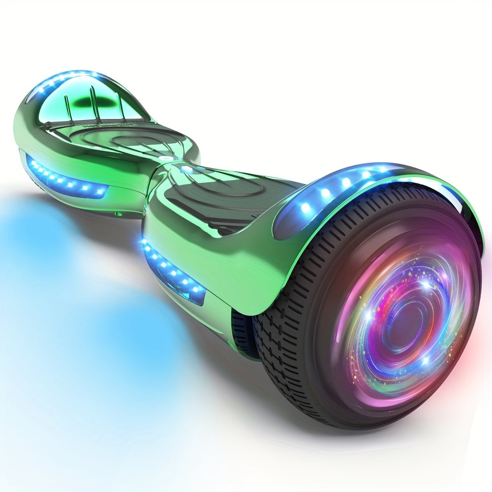 Scooter, Hoverboard 6.5 Inch with LED Lights, Self-Balancing Wheels, Electric Scooter