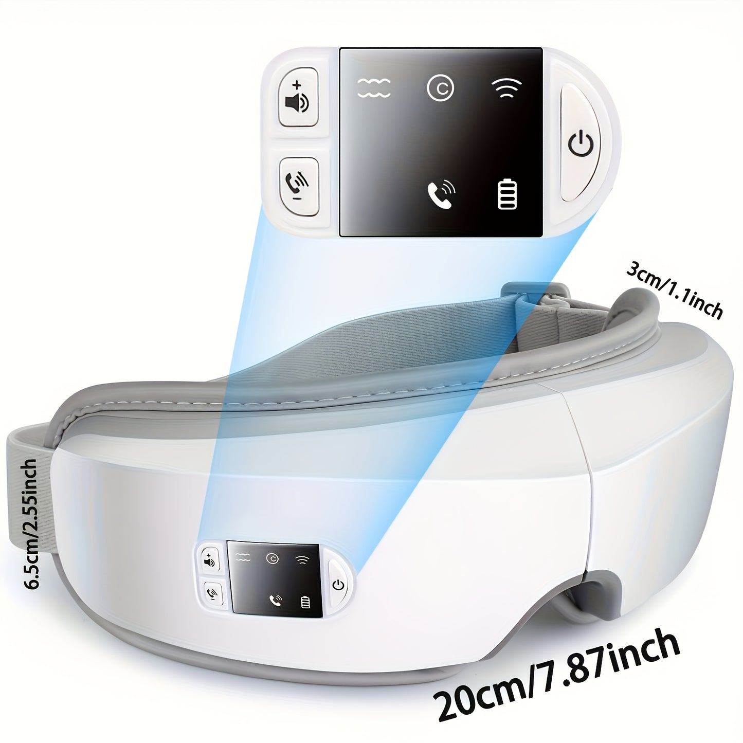 Eye Massager With 4D Pneumatic Massage Technology Pro