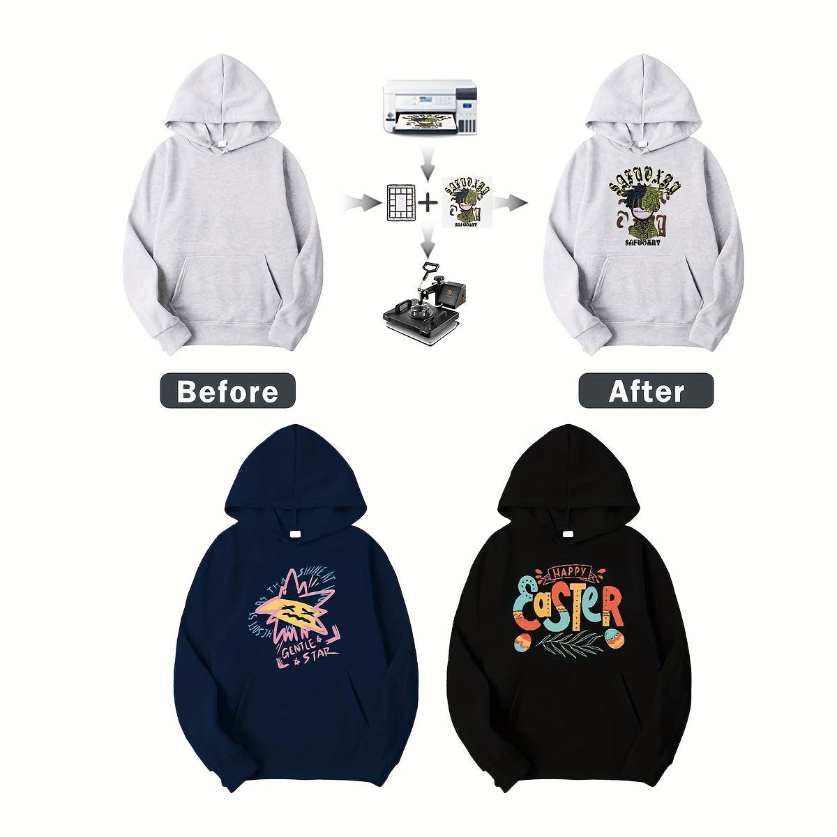 AGH Hoodie Set Polyester Tops And Bottoms Pack Casual Wear