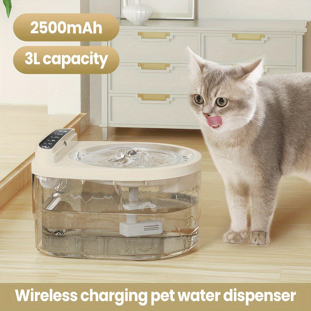 Cat Water Fountain Motion Sensor Durable Indoor Use