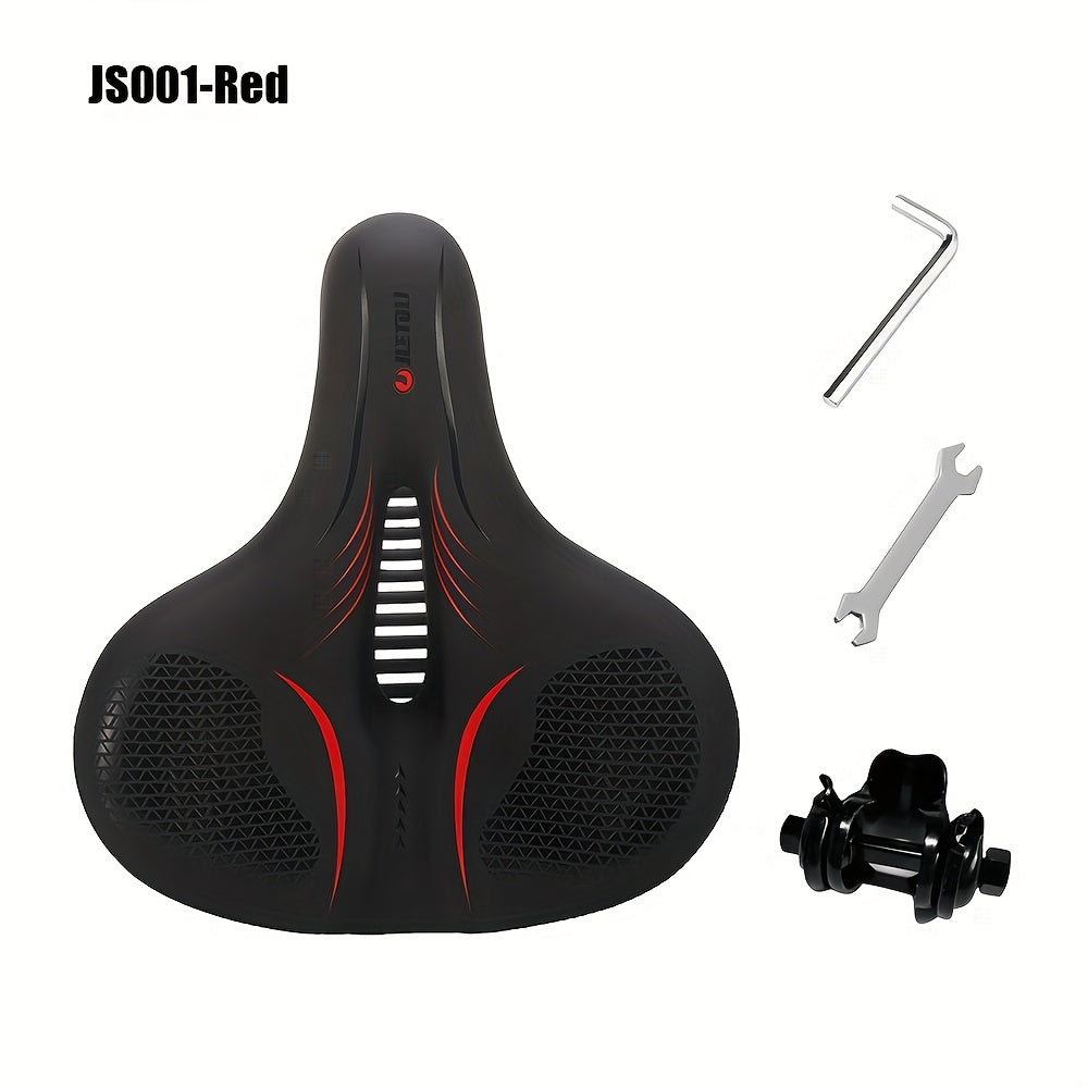JLETOLI Bike Seat Cushion Breathable Non-Slip PU Memory Foam