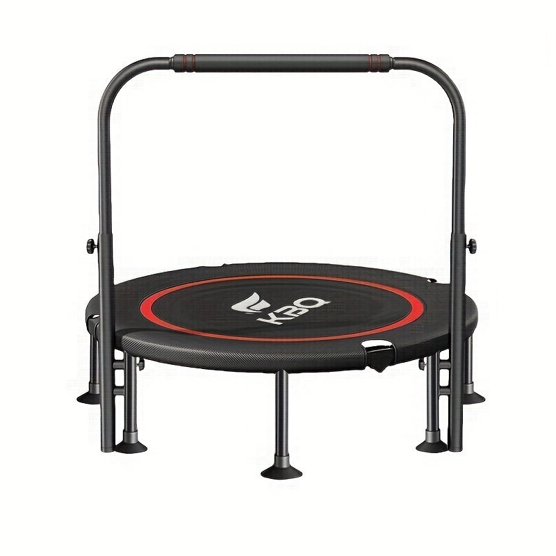 Trampoline With Adjustable Handles Iron Frame Silent Fitness