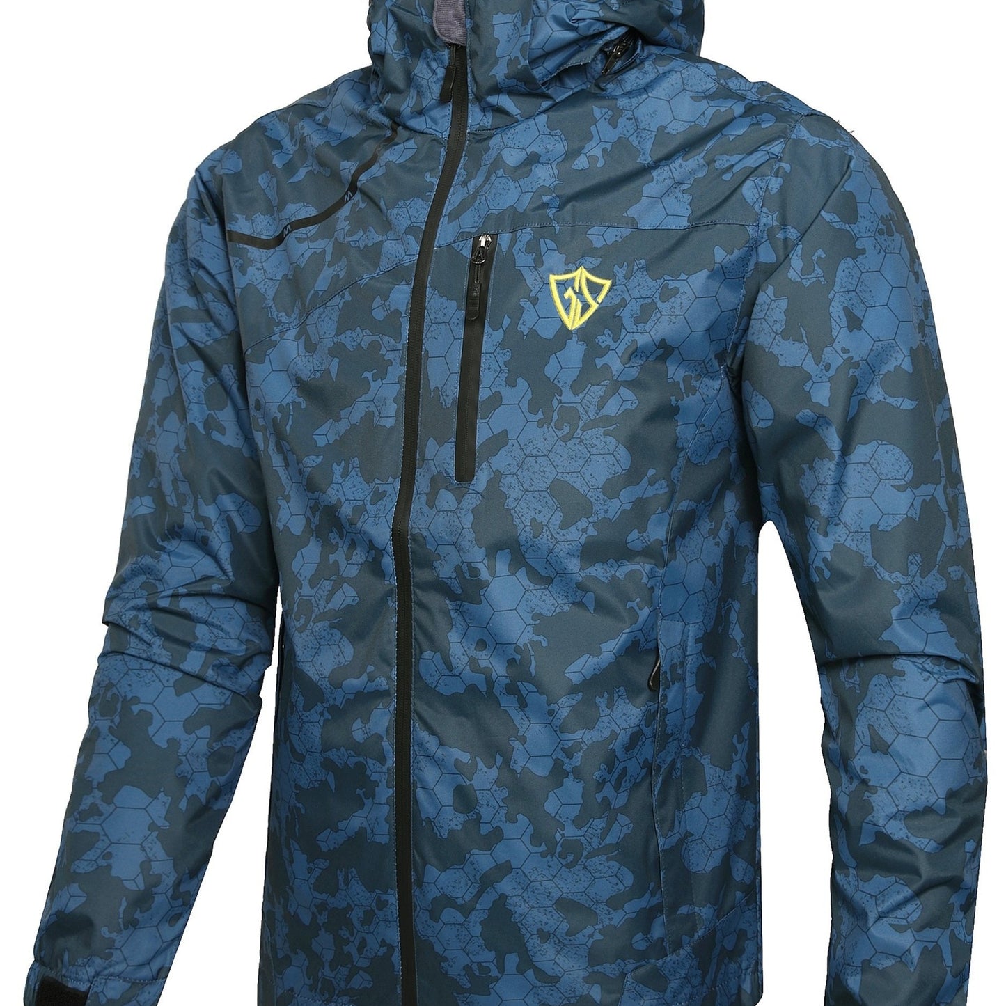Rain Jacket Polyester For Men Outdoor Everyday Travel Use