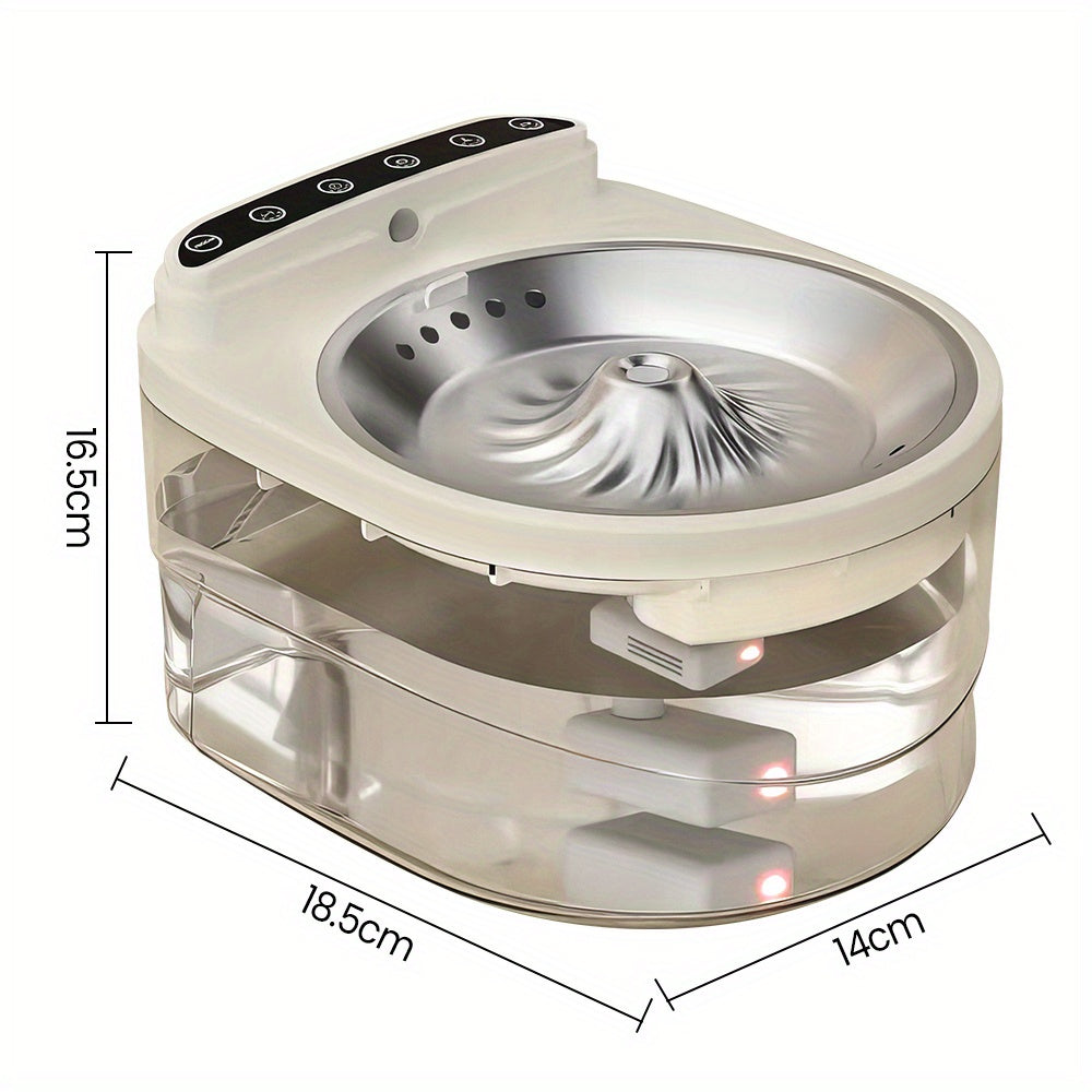 Cat Water Fountain Motion Sensor Durable Indoor Use