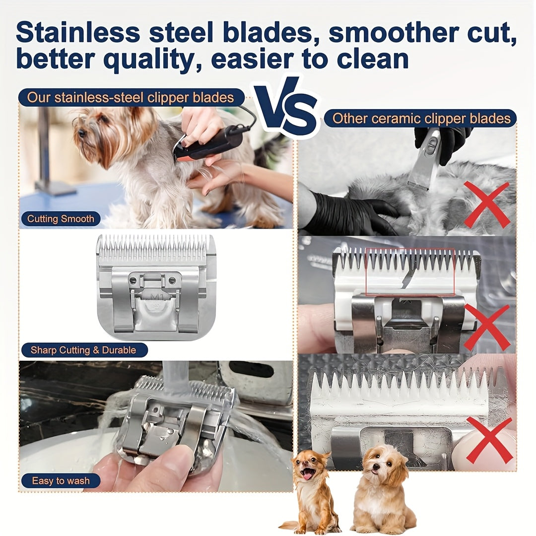 TRAH Clipper Blades Detachable For Dog Grooming Professionals