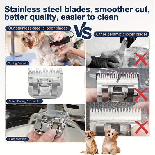 TRAH Clipper Blades Detachable For Dog Grooming Professionals