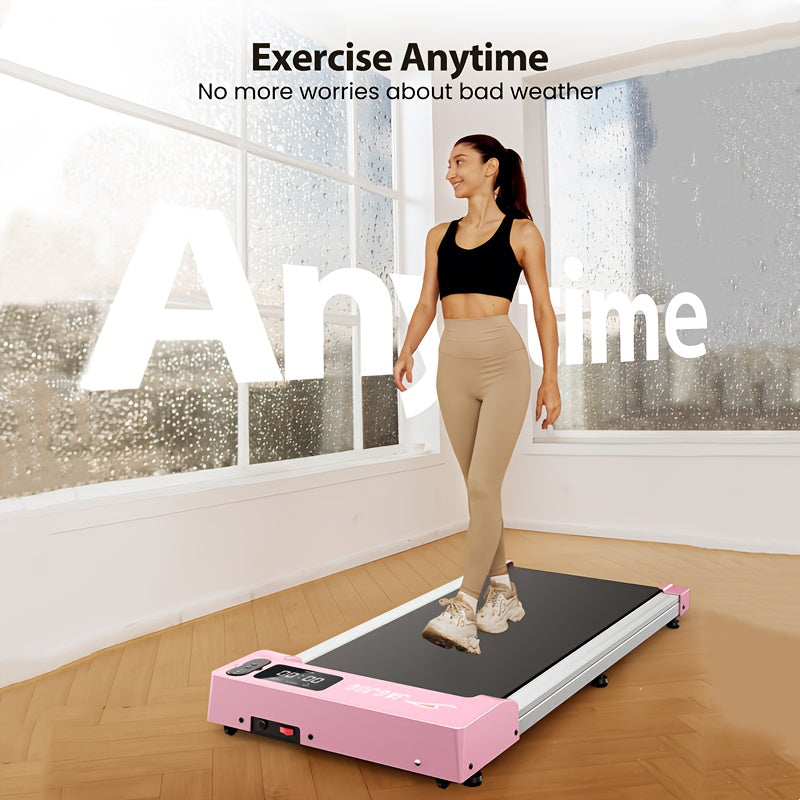 HOMSHADE 2-in-1 Walking Pad Treadmill Under Desk Portable