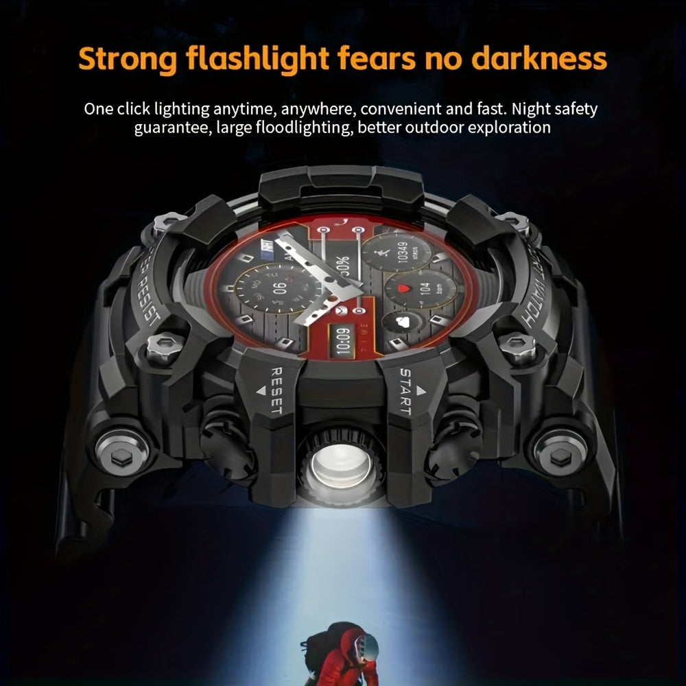 Smartwatch IP68 Waterproof Fitness Tracker Android iOS Compatible