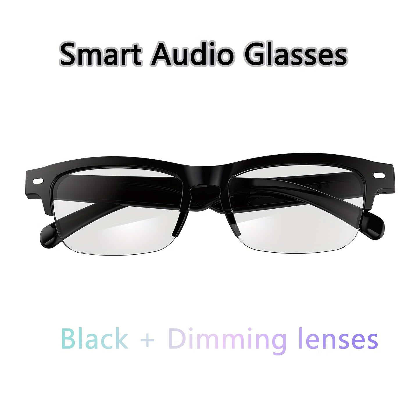 Smart Glasses Auto-Dimming Lenses For Outdoor Activities