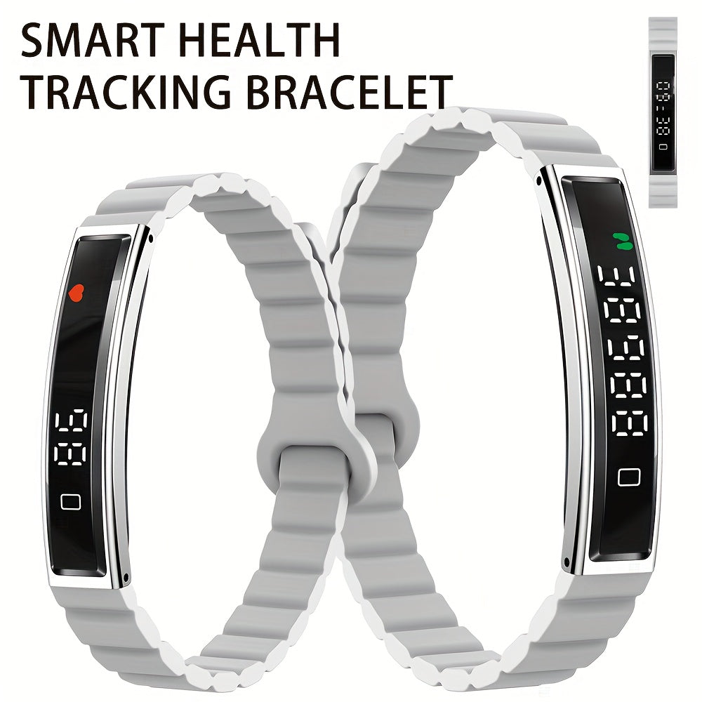 Smart Bracelet for Women Men, Activity and Fitness Tracker with Calories, Sleep Tracking, Exercise Monitoring, Step Counting, Health Monitoring for iPhone Android, IPX8 Waterpool Intelligent Bracelet - Perfect Gifts for Famil