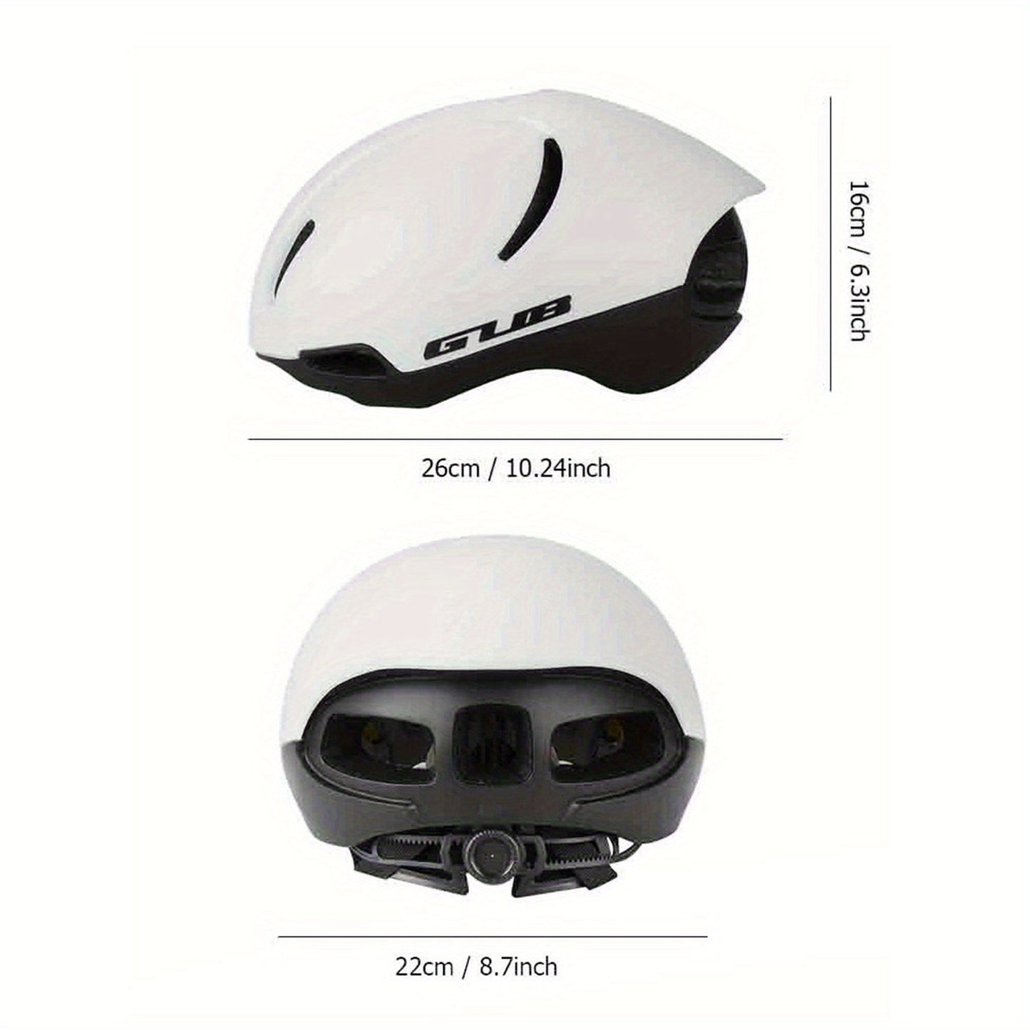 Bike Helmet Men Ultralight Ventilate Adjustable PC Material Fits Head Bicycle Helmet Circumference 22.83-24.02inch Road Cycling Helmet