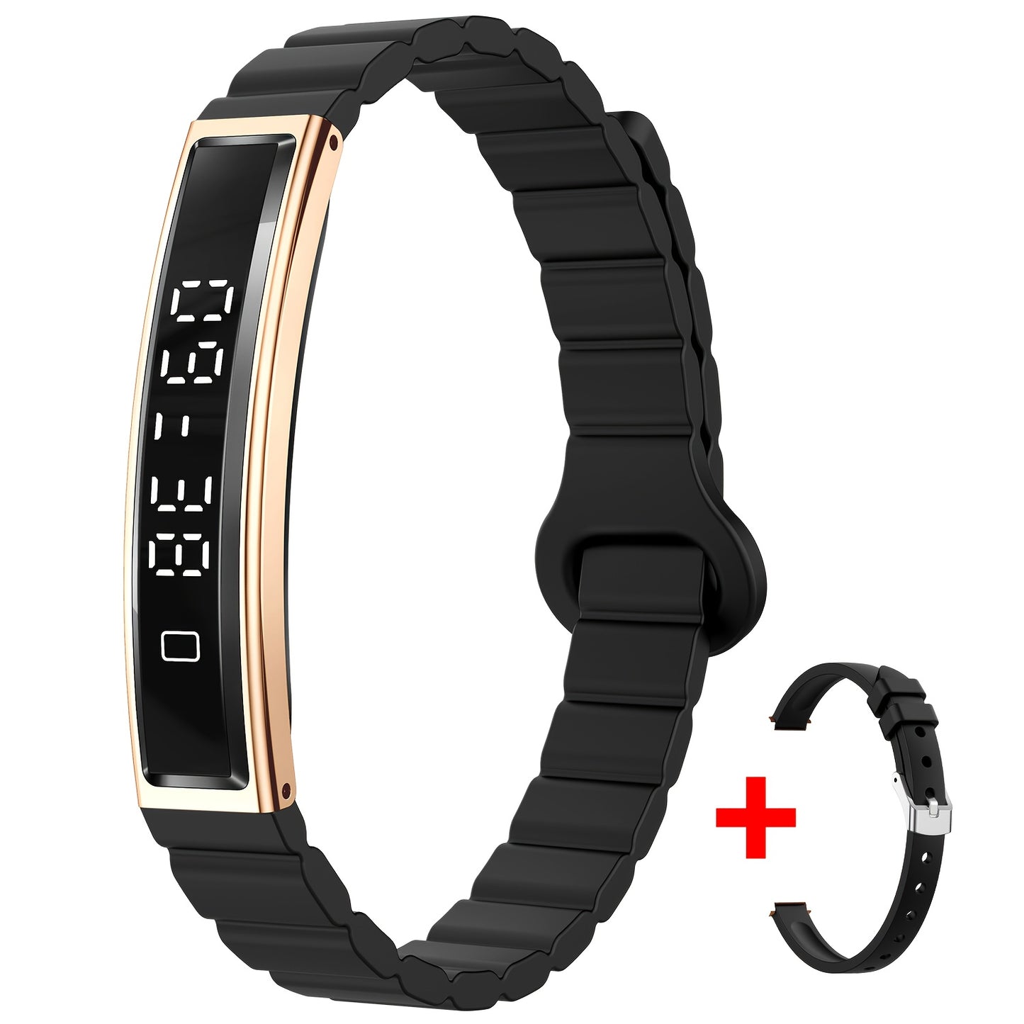 Smart Bracelet Fitness Tracker With Display Health Monitor