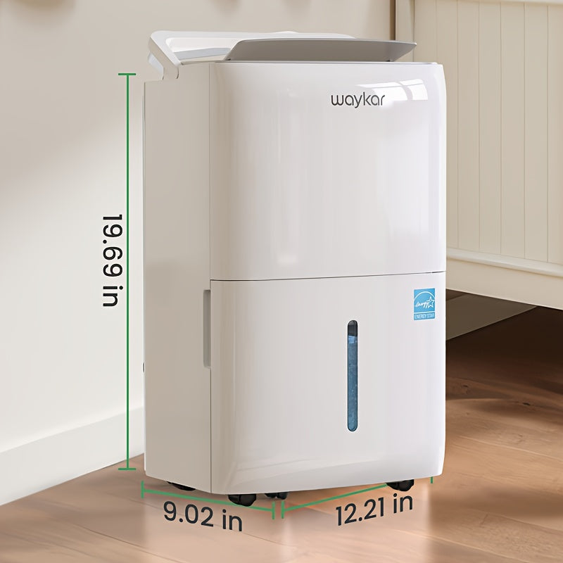 80/120/150 Pints Basement Dehumidifier with Drain Hose, for Room Space Up to 7000 Sq.Ft.