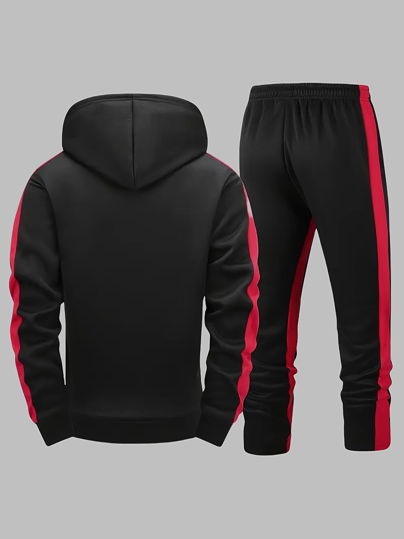 Hoodie Sweatpants Set Fleece Oversized Lounge And Gym Wear