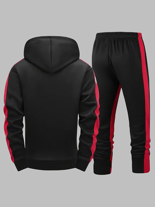 Hoodie Sweatpants Set Fleece Oversized Lounge And Gym Wear