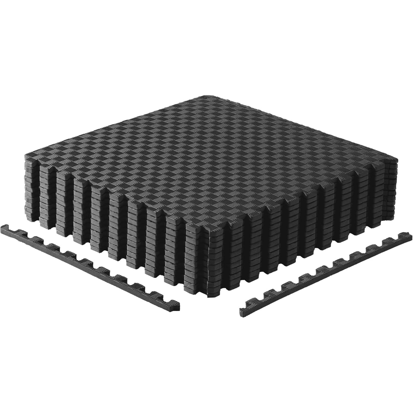 CAPHAUS Interlocking Tatami Pattern EVA Foam Mats for Home Gym