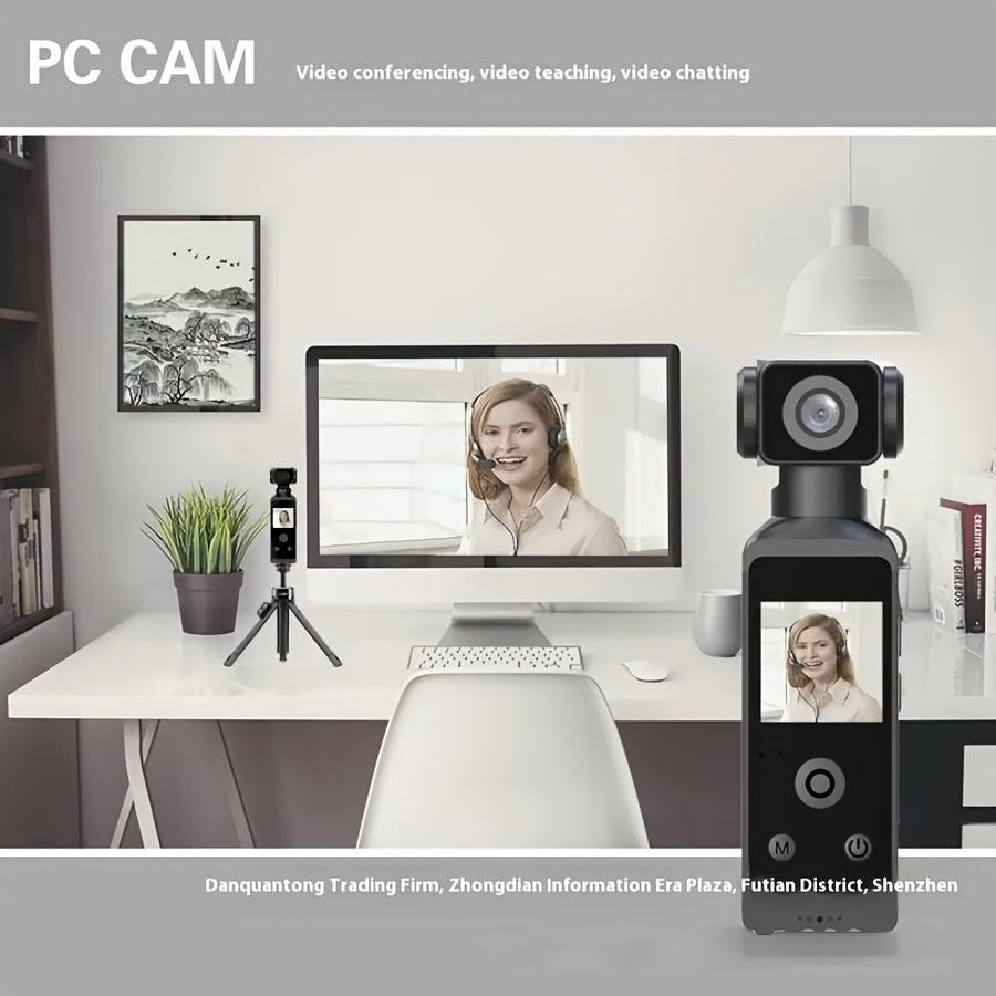MUOXUEQN Body Camera 5K High Definition With 128GB Card