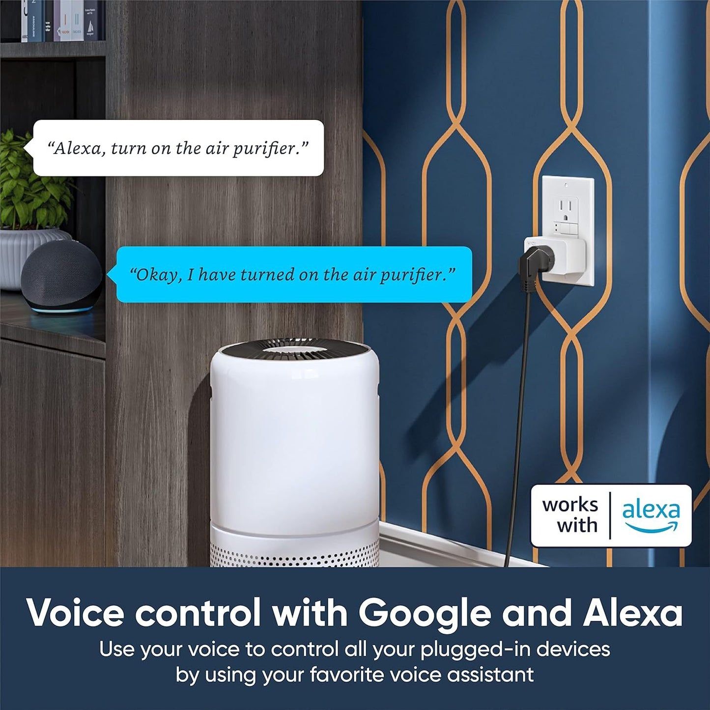 Wyze Plug 2-Pack WiFi Smart Plugs Works With Alexa