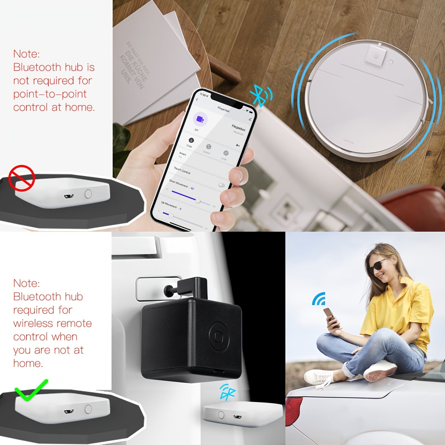 MOES Fingerbot Wireless Touch Control For Smart Home