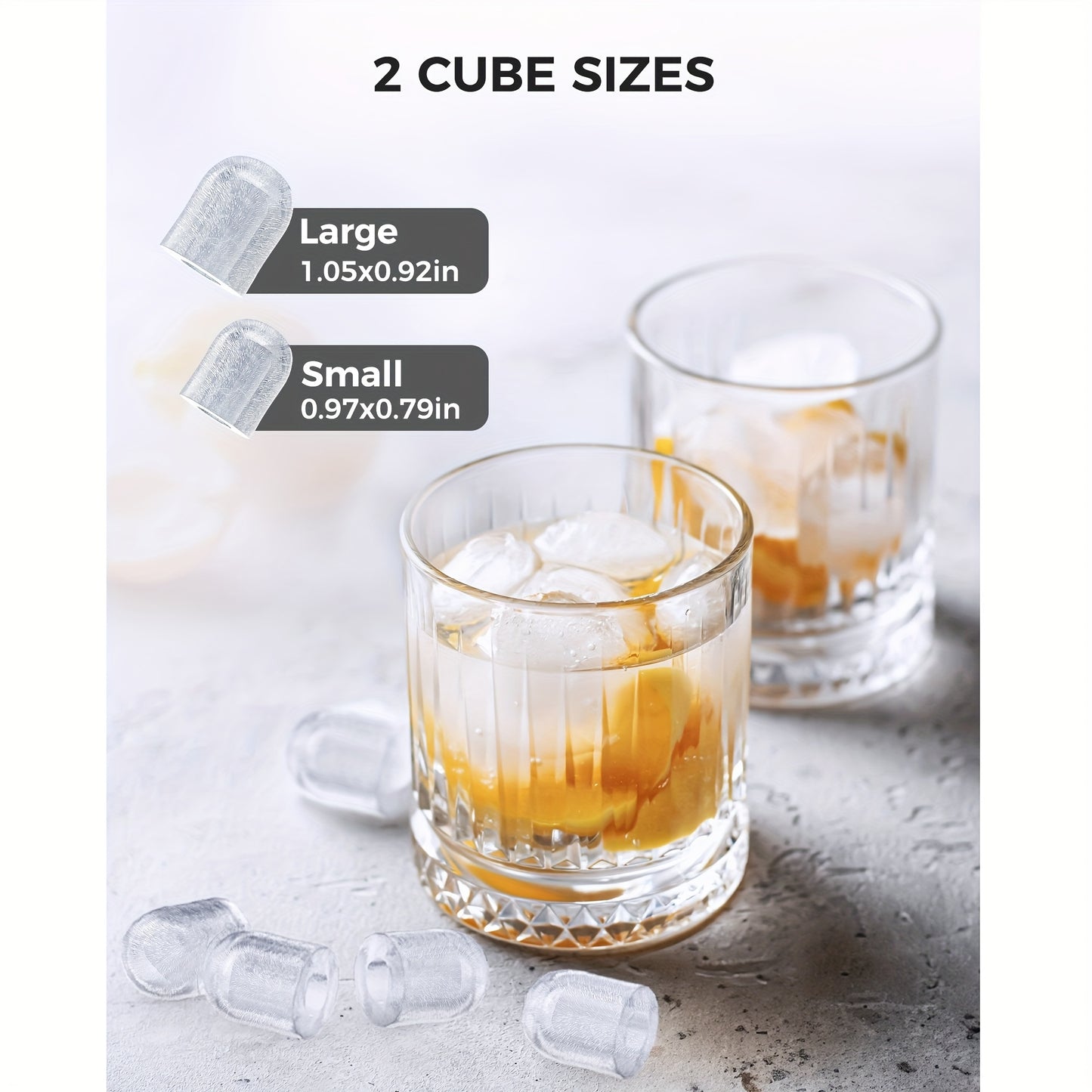Countertop Ice Maker, Portable Ice Maker, Self-Cleaning Ice Maker, 26.5 Lbs/24 Hours, 9 Ice Cubes Ready in 8 Minutes, for Home/Office/Kitchen
