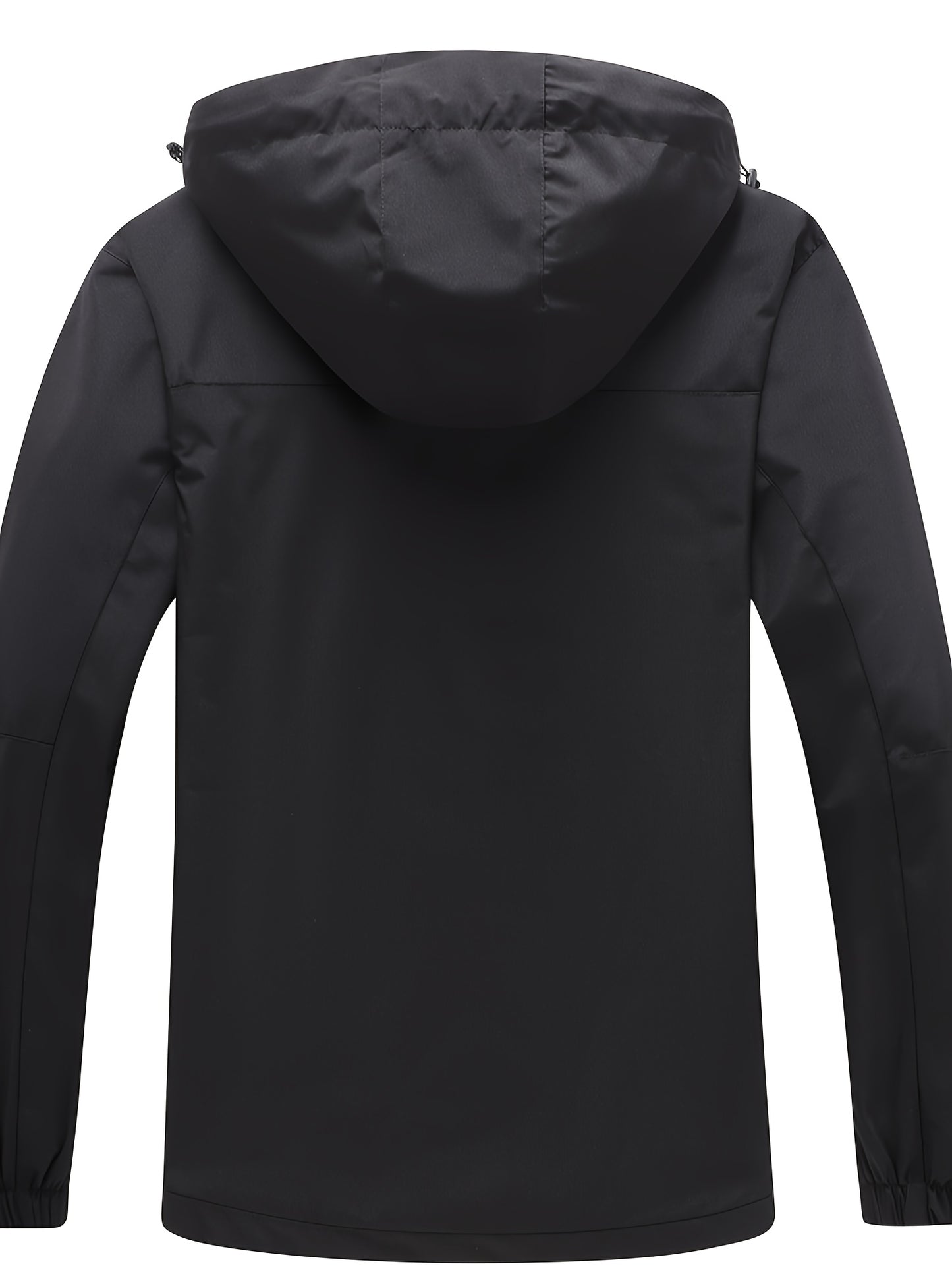 Raincoat Men's Polyester Jacket for Outdoor Adventures