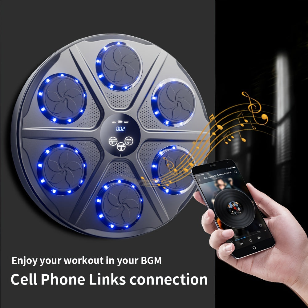 BILLNA Interactive Boxing Machine With Wireless Music And Wall Mount